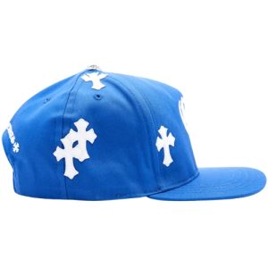 Blaue Chrome Hearts Cap