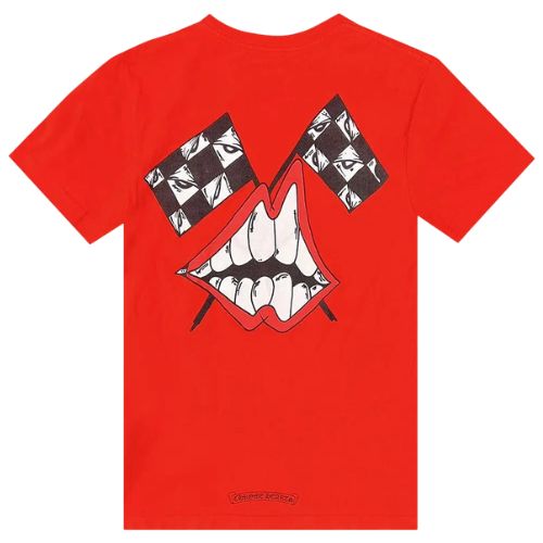 Chrome Hearts Matty Boy Chomper T-Shirt Rot