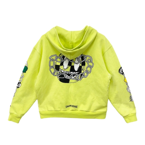 Chrome Hearts Matty Boy Thermal Zip-Kapuzenpullover