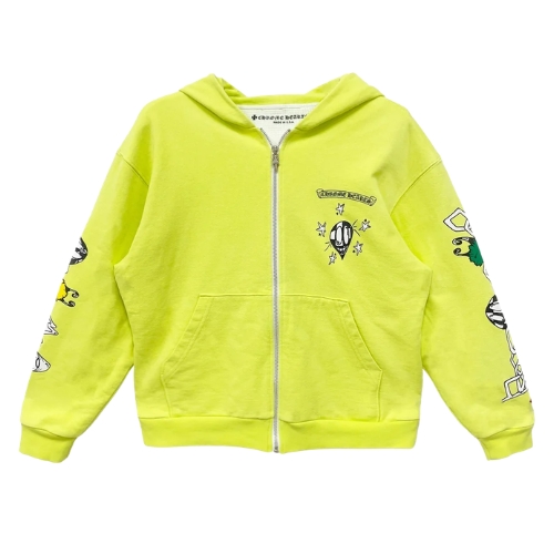 Chrome Hearts Matty Boy Thermal Zip-Kapuzenpullover